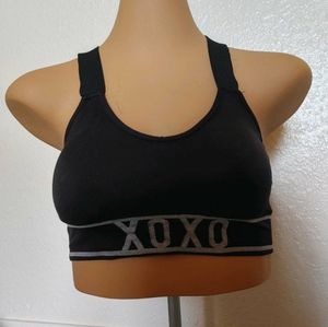 Xoxo | 2 Black & Pink Sports Bras
